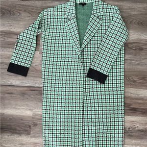 J. Crew Ella open-front long cardigan sweater-blazer